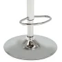 Taburete de cocina de madera curvada y cuero sintético crema de vidaXL, Taburetes de cocina - Ref: Foro24-283118, Precio: 132...