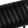 Silla mecedora de cuero auténtico negro de vidaXL, Mecedoras - Ref: Foro24-282905, Precio: 153,94 €, Descuento: %