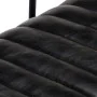Silla mecedora de cuero auténtico negro de vidaXL, Mecedoras - Ref: Foro24-282905, Precio: 153,94 €, Descuento: %
