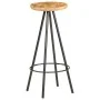 Taburetes de cocina 2 unidades madera de mango rugosa de vidaXL, Taburetes de cocina - Ref: Foro24-286614, Precio: 158,86 €, ...