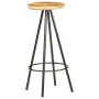 Taburetes de cocina 4 unidades madera de mango rugosa de vidaXL, Taburetes de cocina - Ref: Foro24-286615, Precio: 249,05 €, ...