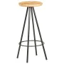 Taburetes de cocina 4 unidades madera de mango rugosa de vidaXL, Taburetes de cocina - Ref: Foro24-286615, Precio: 249,05 €, ...