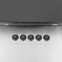 Campana extractora acero inox y vidrio templado plateado 90 cm de vidaXL, Extractores - Ref: Foro24-51664, Precio: 233,15 €, ...