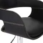 Schwarzer Küchenhocker aus Kunstleder von vidaXL, Küchenhocker - Ref: Foro24-287403, Preis: 125,09 €, Rabatt: %