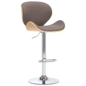 Taburete de cocina de tela color gris taupe de vidaXL, Taburetes de cocina - Ref: Foro24-287414, Precio: 147,86 €, Descuento: %