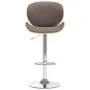 Taupe-grauer Stoff-Küchenhocker von vidaXL, Küchenhocker - Ref: Foro24-287414, Preis: 147,86 €, Rabatt: %