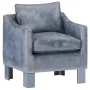 Echter grauer Ledersessel von vidaXL, Sessel - Ref: Foro24-286957, Preis: 173,95 €, Rabatt: %