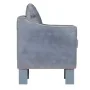 Sillón de cuero auténtico gris de vidaXL, Sillones - Ref: Foro24-286957, Precio: 173,95 €, Descuento: %