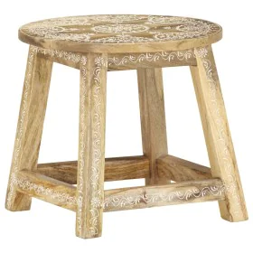 Hand painted stool solid mango wood 38x38x35 cm by vidaXL, Kitchen stools - Ref: Foro24-287445, Price: 71,11 €, Discount: %