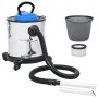 Ash vacuum cleaner HEPA filter 1200 W 20 L stainless steel by vidaXL, Vacuum cleaners - Ref: Foro24-147679, Price: 68,06 €, D...