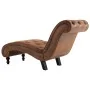 Diván de piel de ante artificial marrón de vidaXL, Divanes - Ref: Foro24-248607, Precio: 277,33 €, Descuento: %