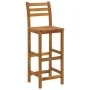 Taburetes de cocina 4 unidades madera maciza de acacia de vidaXL, Sillas de jardín - Ref: Foro24-310286, Precio: 270,06 €, De...