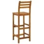 Taburetes de cocina 4 unidades madera maciza de acacia de vidaXL, Sillas de jardín - Ref: Foro24-310286, Precio: 270,06 €, De...