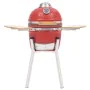Barbacoa ahumadora Kamado de cerámica 76 cm de vidaXL, Barbacoas - Ref: Foro24-316097, Precio: 308,31 €, Descuento: %