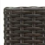 Kitchen stools 4 units brown synthetic rattan by vidaXL, Garden chairs - Ref: Foro24-313454, Price: 181,81 €, Discount: %
