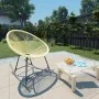 Silla de jardín Acapulco ratán sintético beige de vidaXL, Sillas de jardín - Ref: Foro24-313140, Precio: 116,22 €, Descuento: %