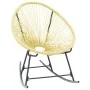 Silla de jardín Acapulco ratán sintético beige de vidaXL, Sillas de jardín - Ref: Foro24-313140, Precio: 116,22 €, Descuento: %