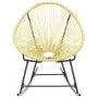 Silla de jardín Acapulco ratán sintético beige de vidaXL, Sillas de jardín - Ref: Foro24-313140, Precio: 116,22 €, Descuento: %