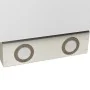 Weiße Wand-Dunstabzugshaube aus gehärtetem Glas und Stahl, 90 cm von vidaXL, Extraktoren - Ref: Foro24-51678, Preis: 227,32 €...