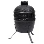 Barbacoa 2 en 1 ahumadora Kamado de cerámica negro 56 cm de vidaXL, Barbacoas - Ref: Foro24-316093, Precio: 259,48 €, Descuen...