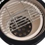 Barbacoa 2 en 1 ahumadora Kamado de cerámica negro 56 cm de vidaXL, Barbacoas - Ref: Foro24-316093, Precio: 259,48 €, Descuen...