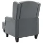 Armchair with footrest stool in light gray fabric by vidaXL, Armchairs - Ref: Foro24-320151, Price: 302,16 €, Discount: %