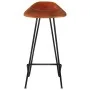 Taburetes de barra de cocina 4 unidades cuero auténtico marrón de vidaXL, Taburetes de cocina - Ref: Foro24-320644, Precio: 2...