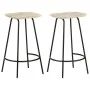 Taburetes de cocina 2 unidades madera maciza de mango de vidaXL, Taburetes de cocina - Ref: Foro24-320647, Precio: 148,84 €, ...