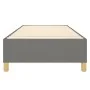 Dark gray fabric bed frame 80x200 cm by vidaXL, Beds and slatted bases - Ref: Foro24-3120914, Price: 104,10 €, Discount: %