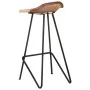 Taburetes de cocina 4 unidades cuero auténtico marrón de vidaXL, Taburetes de cocina - Ref: Foro24-320646, Precio: 170,08 €, ...