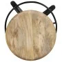 Taburetes de cocina 2 unidades madera maciza de mango 52 cm de vidaXL, Taburetes de cocina - Ref: Foro24-321963, Precio: 124,...
