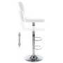 Taburetes de cocina 2 unidades cuero sintético blanco de vidaXL, Taburetes de cocina - Ref: Foro24-323633, Precio: 122,72 €, ...