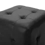 Puf 2 unidades cuero sintético negro 30x30x30 cm de vidaXL, Otomanas - Ref: Foro24-278390, Precio: 71,84 €, Descuento: %