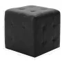 Puf 2 unidades cuero sintético negro 30x30x30 cm de vidaXL, Otomanas - Ref: Foro24-278390, Precio: 71,84 €, Descuento: %
