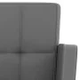 Taburetes de cocina 2 unidades cuero sintético gris de vidaXL, Taburetes de cocina - Ref: Foro24-323658, Precio: 155,12 €, De...
