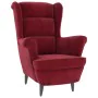 Sillón de tela color vino de vidaXL, Sillones - Ref: Foro24-324064, Precio: 220,69 €, Descuento: %