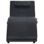 Diván de masaje con almohada de cuero sintético marrón de vidaXL, Divanes - Ref: Foro24-281344, Precio: 263,83 €, Descuento: %