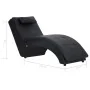 Diván de masaje con almohada de cuero sintético marrón de vidaXL, Divanes - Ref: Foro24-281344, Precio: 263,83 €, Descuento: %