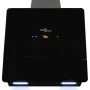 Campana extractora vidrio templado negro con pantalla 600 mm de vidaXL, Extractores - Ref: Foro24-241215, Precio: 152,81 €, D...