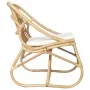 Rattan Leinen Stuhl von vidaXL, Sessel - Ref: Foro24-325481, Preis: 179,23 €, Rabatt: %