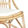 Rattan Leinen Stuhl von vidaXL, Sessel - Ref: Foro24-325481, Preis: 179,23 €, Rabatt: %