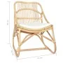 Rattan Leinen Stuhl von vidaXL, Sessel - Ref: Foro24-325481, Preis: 179,23 €, Rabatt: %