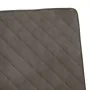 Silla voladiza de terciopelo gris claro de vidaXL, Sillones - Ref: Foro24-325724, Precio: 95,48 €, Descuento: %