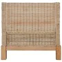 Sillón con cojines ratán natural de vidaXL, Sillones - Ref: Foro24-283075, Precio: 307,93 €, Descuento: %