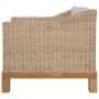 Sillón con cojines ratán natural de vidaXL, Sillones - Ref: Foro24-283075, Precio: 307,93 €, Descuento: %