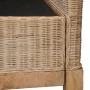 Sillón con cojines ratán natural de vidaXL, Sillones - Ref: Foro24-283075, Precio: 307,93 €, Descuento: %