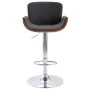 Küchenhocker aus grauem Stoff von vidaXL, Küchenhocker - Ref: Foro24-287379, Preis: 130,22 €, Rabatt: %