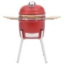 Barbacoa ahumadora Kamado de cerámica 81 cm de vidaXL, Barbacoas - Ref: Foro24-316096, Precio: 468,27 €, Descuento: %