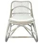 Silla de ratán lino gris de vidaXL, Sillones - Ref: Foro24-325482, Precio: 139,03 €, Descuento: %