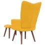 Entspannungssessel mit Hocker in Senfgelbem Samt von vidaXL, Sessel - Ref: Foro24-328069, Preis: 124,18 €, Rabatt: %